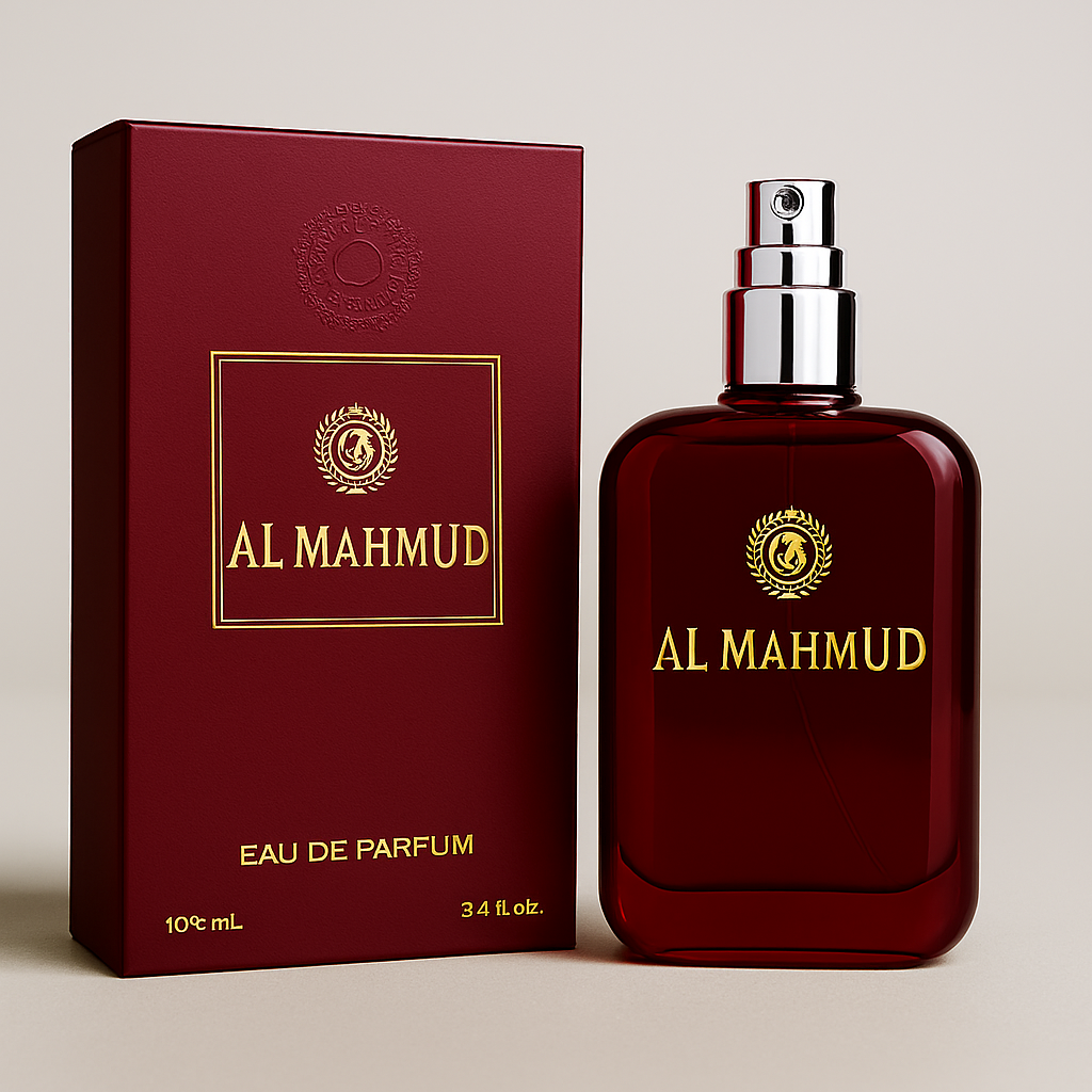 Crystal Gazer Red Perfume Bottle